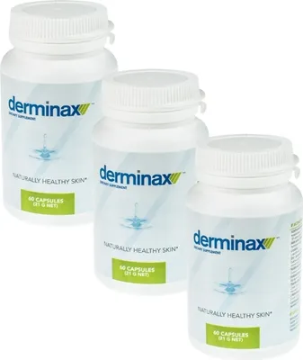 Obrázek produktu pro 3X Derminax – nejrychlejší a nejúčinnější pilulky na akné!