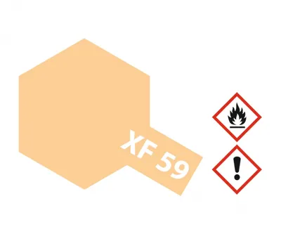 Produktbild von Tamiya Farbe XF-59 Wüstengelb matt 10ml