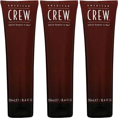 Produktbild von American Crew Haargel Classic Firm Hold Styling Gel 3 x 250 ml starker Halt Set