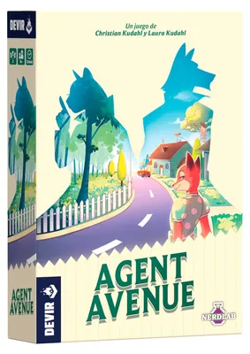 Productafbeelding van Devir Agent Avenue, bordspel, duel, spel voor twee spelers, snel spel, vanaf 8 jaar