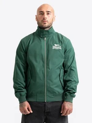 Productafbeelding van Herrenjas, slank model, klassiek, kleur: donkergroen/zilver, maat: 4XL, merk: Lonsdale