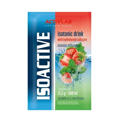 Obrázok produktu pre Isoactive izotonická funkčná príchuť jahoda-mäta Activlab