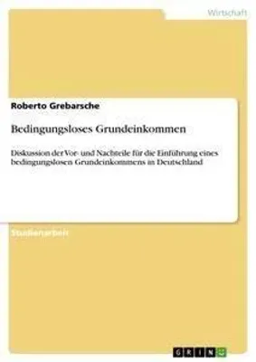 Produktbild von Bedingungsloses Grundeinkommen