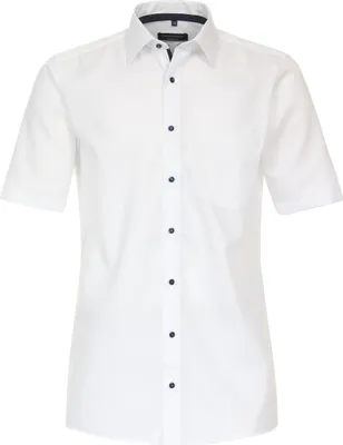 Produktbild von CASAMODA Herren Businesshemd Kurzarm Kent Comfort-Fit Weiß 46
