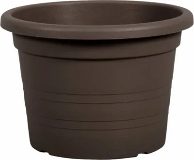 Obrázek produktu pro Květináč CILINDRO plastový hnědý d50x35cm
