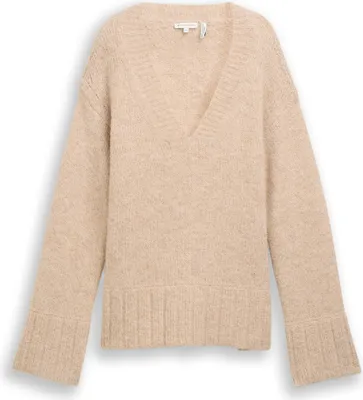 Produktbild von Oversize Strickpullover mit Wollanteil