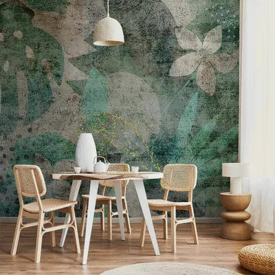 Produktbild von Vlies Fototapete - Floristic Mural 300x210 cm Blätter b-C-0968-a-a