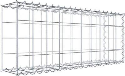 Produktbild von Anbaugabione Typ 2 100 cm x 40 cm x 20 cm (L x H x T), Maschenweite 10 cm x 10 cm, Spirale