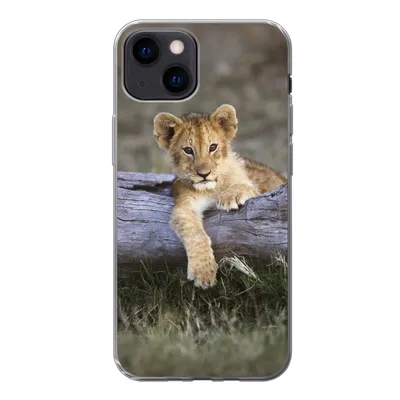 Produktbild von MuchoWow® Handyhülle Schutzhülle Hülle für iPhone 13 mini Jungtier - Tier - Natur Silikon Softcase Handy Hülle - Softcase