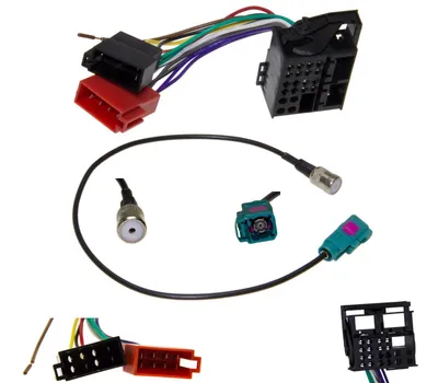 Obrázek produktu pro Adaptér antény autorádia ISO adaptérový kabel Quadlock MOST zástrčka RCD 500 510