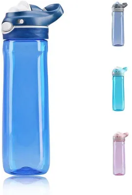 Productafbeelding van Waterfles - 750 ml - Blauw - BPA Vrij - Lekvrij