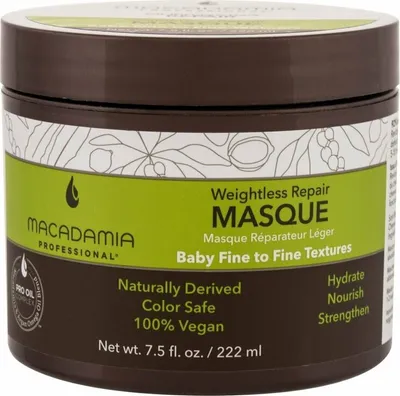 Image de Masque d'hydratation sans poids pour cheveux fins 222ml