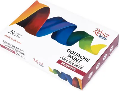 Obrázek produktu pro Sada kvašových barev ROSA STUDIO - MODERN | 24x20 ml