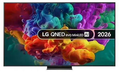 Produktbild von LG QNED AI 75QNED87B6A, 190,5 cm (75"), 3840 x 2160 Pixel, QNED, Smart-TV, WLAN, Schwarz