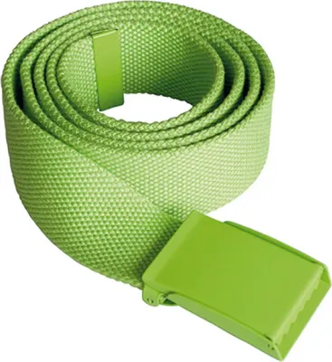 Image de Korntex KXPYB | Ceinture en polyester, largeur : 4 cm, longueur y compris la boucle : 130 cm - Couleur : Lime Green - Taille : One Size