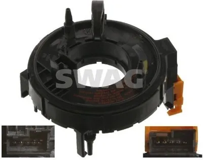 Produktbild von SWAG 30 93 4702 Wickelfeder Airbag Schleifring für VW Golf IV Schrägheck (1J1) PASSAT Variant (3B6) Golf IV Variant (1J5) für AUDI A3 Schrägheck (8L1)