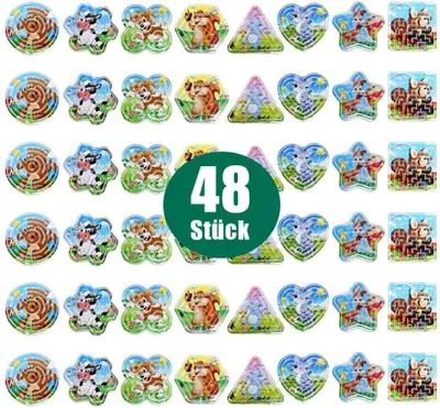 Obrázok produktu pre 48 Stück Kugel Balance Spiel Mini - ca. 6 cm
