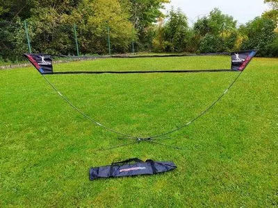 Produktbild von Famanu Badmintonnetz tragbar und abnehmbar - 3 x 12 m - Tragetasche inklusive