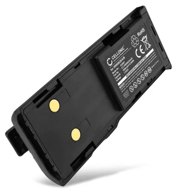 Produktbild von CELLONIC 1x Akku für Funkgerät Kompatibel mit Motorola GP300, GTX900, GTX800, HNN9628 - (1800mAh, 7.2V)
