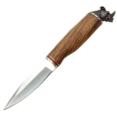 Image de Couteau de plein air UN-18120 - Marron, robuste et pratique KP18120