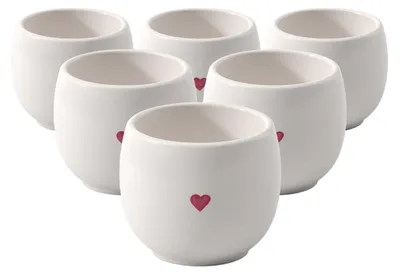 Produktbild von like. by Villeroy & Boch With Love Eierbecher ø 5,3 cm 6er Set