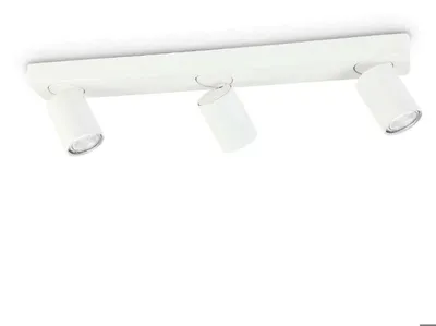 Produktbild von Ideal Lux RUDY GU10 Deckenleuchte 3x dimmbar Weiss warmweiss 229065