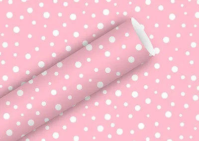 Produktbild von Braun & Company Geschenkpapier rosa 2 m x 70 cm