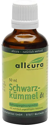 Immagine prodotto di Allcura Olio di cumino nero, 50 ml olio