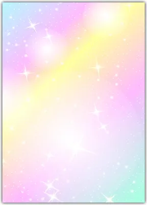 Produktbild von Rainbow Motiv-Briefpapier (MPA-5216, DIN A4, 100 Blatt) Motivpapier knallig bunt Regenbogenfarben mit Sternen