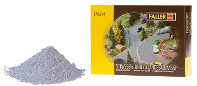 Geländebaumasse für Modellbahn und Modellbau, 500 g