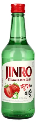 Produktbild von Jinro Strawberry 13% Vol. 0,35l