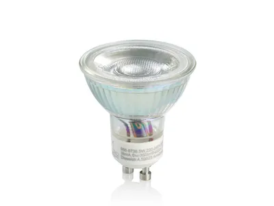 Obrázek produktu pro Trio reflektorová LED žárovka GU10 5W ⌀5cm stmívatelná stříbrná teplá bílá stmívač spínače