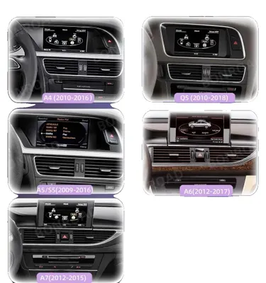 Obrázok produktu pre Rozhranie CarPlay, bezdrôtové pripojenie, podpora kamier, systém MMI3G pre modely A4 B8, A5, Q5, S5, A6, A7