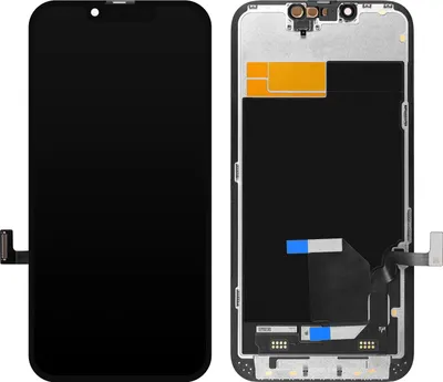 Immagine prodotto di Clappio, display di ricambio Apple iPhone 13 compatibile, schermo premontato, nero