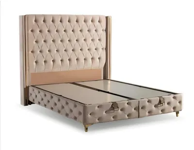 Produktbild von s Boxspringbett mit elegantem Kopfteil Modernes Design für Komfort