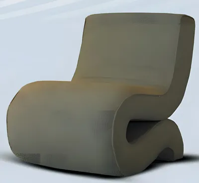 Produktbild von Elegantes S-Sessel Farben: Weiß, Grün, Grau, Blau Modernes Design