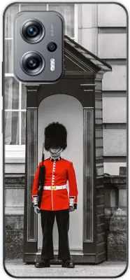 Produktbild von König Design Hülle kompatibel mit Xiaomi Redmi K50i Kunststoff Soft Handyhülle - Handy Case England Bobby