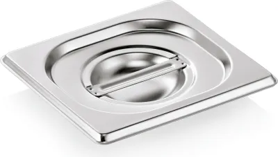 Produktbild von GN Deckel 1/6 GN Core, Chromnickelstahl
