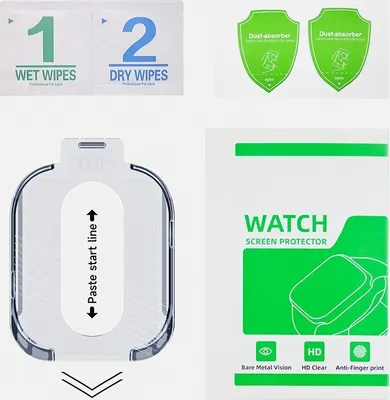 Obrázek produktu pro INF Ultratenké ochranné tvrzené sklo pro Apple Watch 2-Pack Apple Watch Ultra1