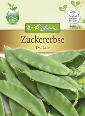 Produktbild von Zuckererbse Delikata | Zuckererbsensamen von N.L. Chrestensen