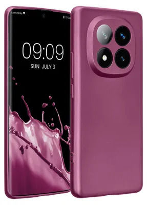 Produktbild von kwmobile Handyhülle kompatibel mit Xiaomi Redmi Note 14 Pro+ 5G / Redmi Note 14 Pro Plus 5G Hülle - weiche Silikon Case metallisch schimmernd in
