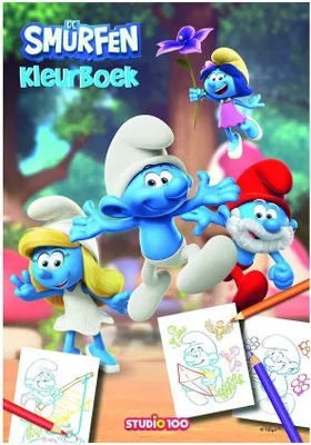 Immagine prodotto di Studio100 - Il libro da colorare dei Puffi