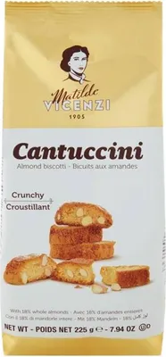 Image de Cantucini aux amandes en morceaux 225g - Matilde Vicenzi