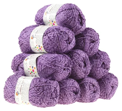 Strickwolle Cotton Symbiosis lila