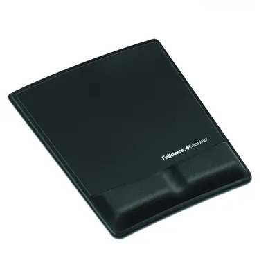 Productafbeelding van Fellowes 9181201 Fellowes Health-V stoffen muismat, zwart