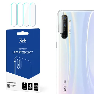 Produktbild von 3mk Hybridglas Lens Protection für Realme X2 Kamera Objektiv Kameralinse 0,16mm 6H (4 Stück)