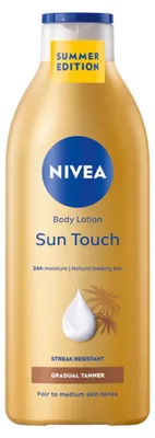 Produktbild von NIVEA SUN TOUCH Feuchtigkeitsspendende Bräunungslotion 400 ml