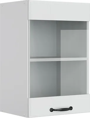 Produktbild von Küchenglasschrank Vicco R-Line Weiß Landhaus 40 cm, Model 36565