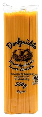 Produktbild von Dorfmühle Oberschwäbische Land-Nudeln Spaghetti, 20er Pack (20 x 500g)