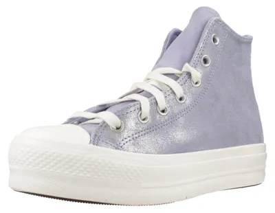 Obrázek produktu pro CONVERSE Chuck Taylor All Star Lift Platform Suede Shimmer Hi FIALOVÝ